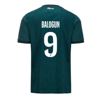 Fotbalové Dres AS Monaco Folarin Balogun #9 Venkovní 2024-25 Krátký Rukáv Fotbalové Dres AS Monaco Folarin Balogun #9 Venkovní 2024-25 Krátký Rukáv